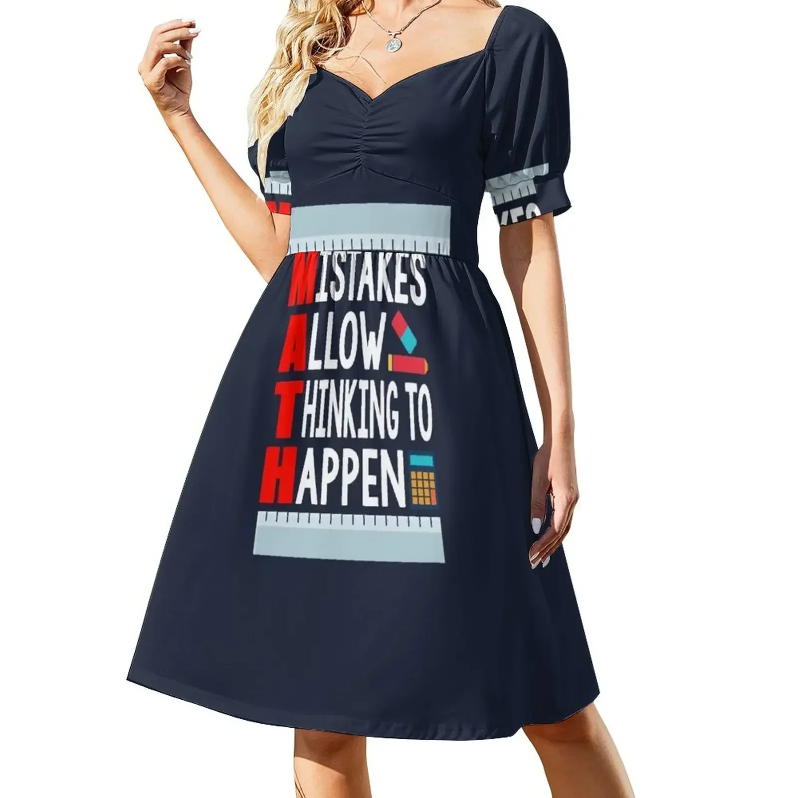 

Funny I'm A Math Teacher Shirt Appreciation Gift Math Lover Sleeveless Dress ladies dresses for special occasion Dress