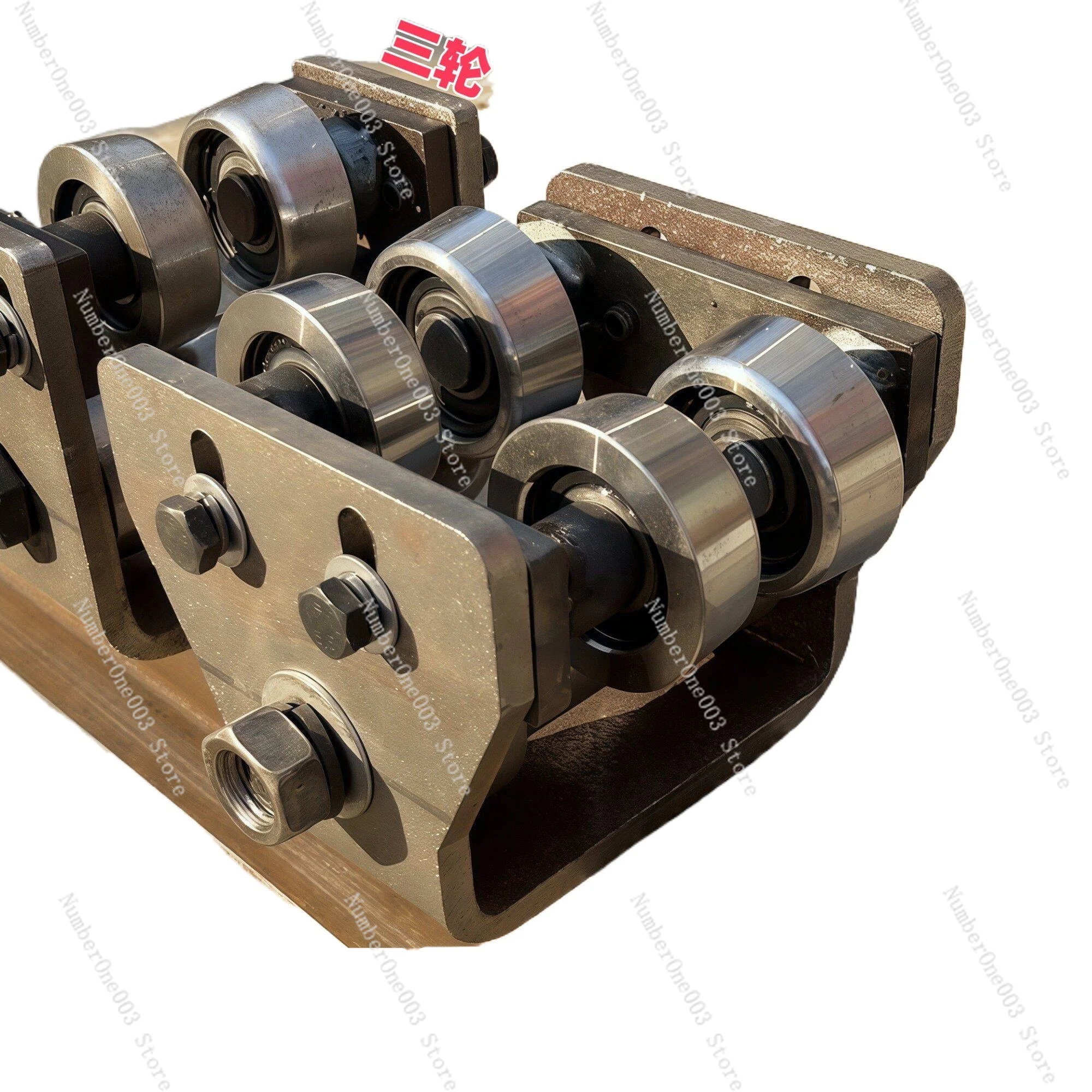 Hydraulic Cargo Elevator Accessories Guide Wheel I-beam Pulley H-steel Pulley Load-bearing Wheel Hoisting Heavy Object Floor