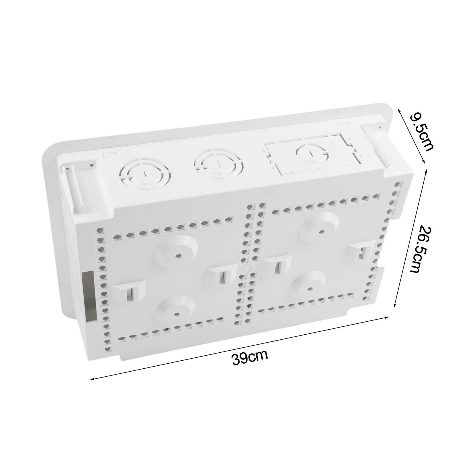 

Cable Management 39*26.5*9.5cm Cable Management Kit Standard Stud Compatibility WiFi Friendly Materials Easy Installation