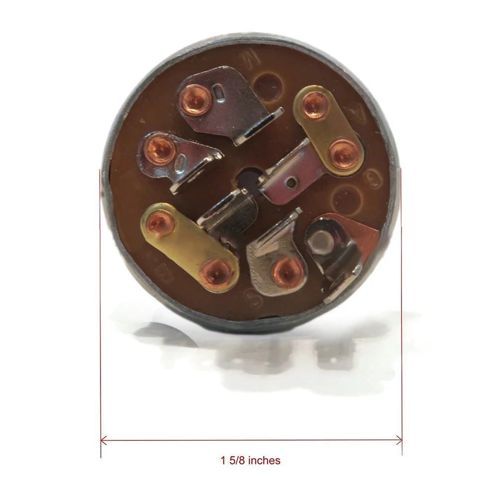 New Practical Ignition Switch Switch About 1-5/8 Inches Metal Silver Switch Switch Ignition Key Switch With Keys