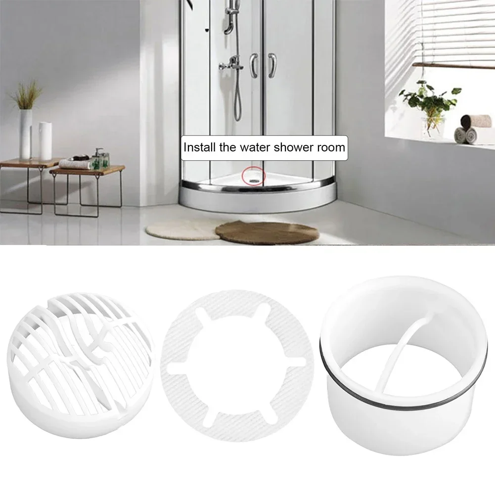 Hair Strainer DrainSiphon Shower Drain Filter Basket Plastic Bathroom Shower Floor Drain For 6960 6963 6961 6962