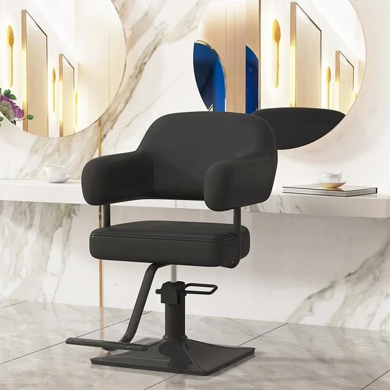 Lifting Internet celebrity trendy store hair cutting chair perm and dyeing beauty salon barber chair, barber shop rotating chair