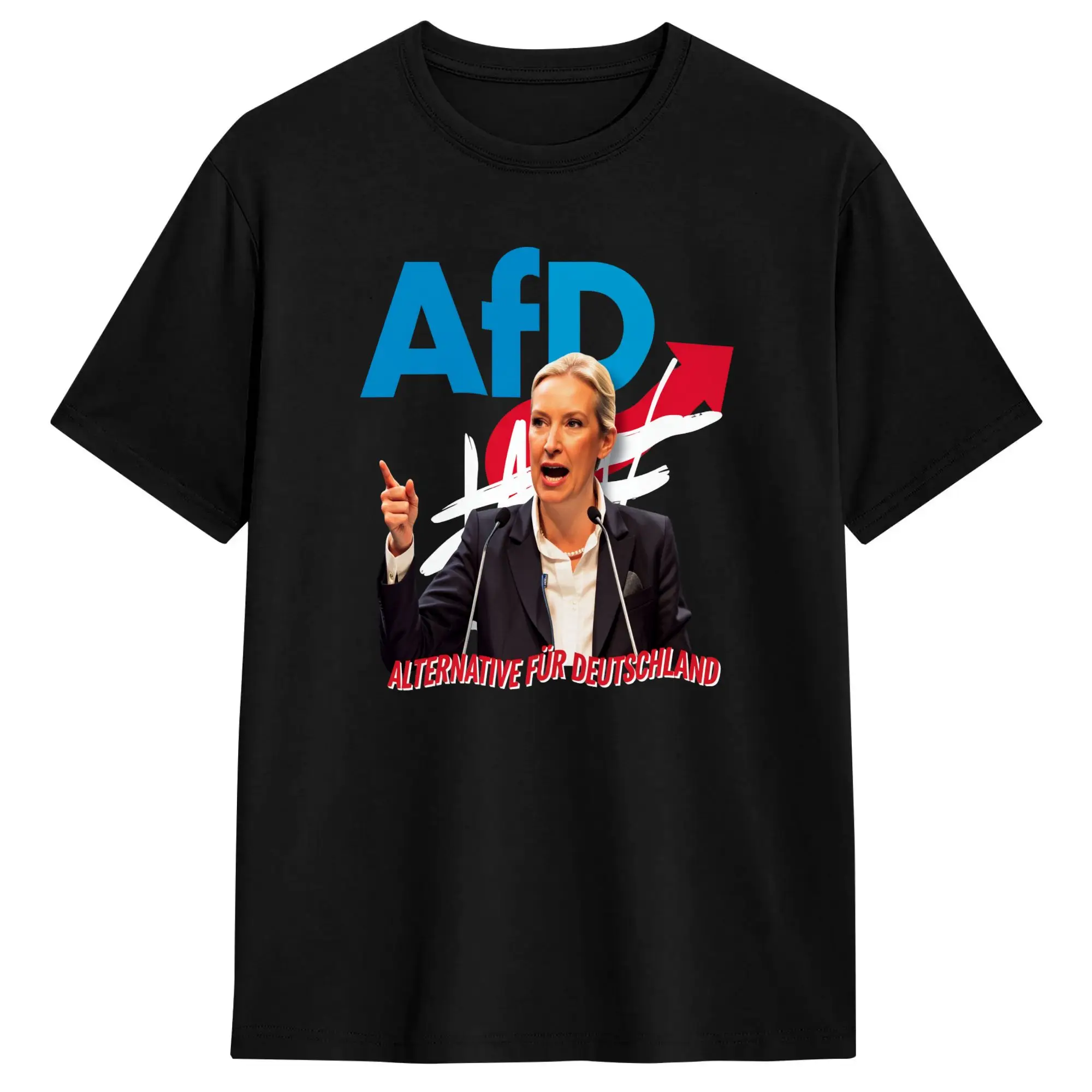 AFD Alternative fur Deutschland T Shirts for Men 100% Cotton Leisure T-Shirts Tee Shirt Short Sleeve Clothing Plus Size