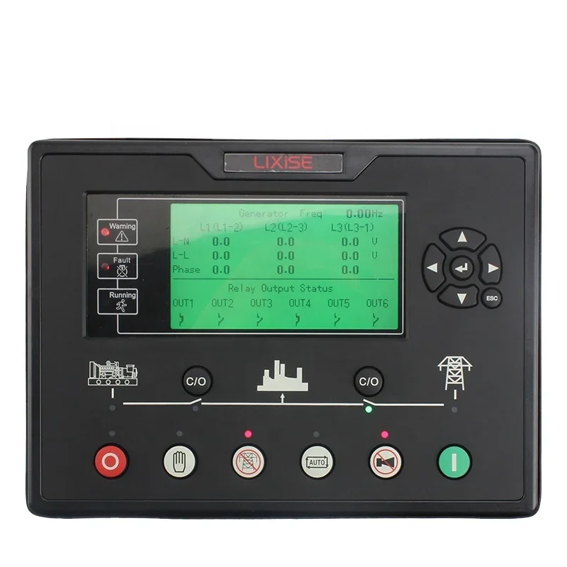 Lixise lxc7120 auto start generator controller small diesel generator control panel generator components