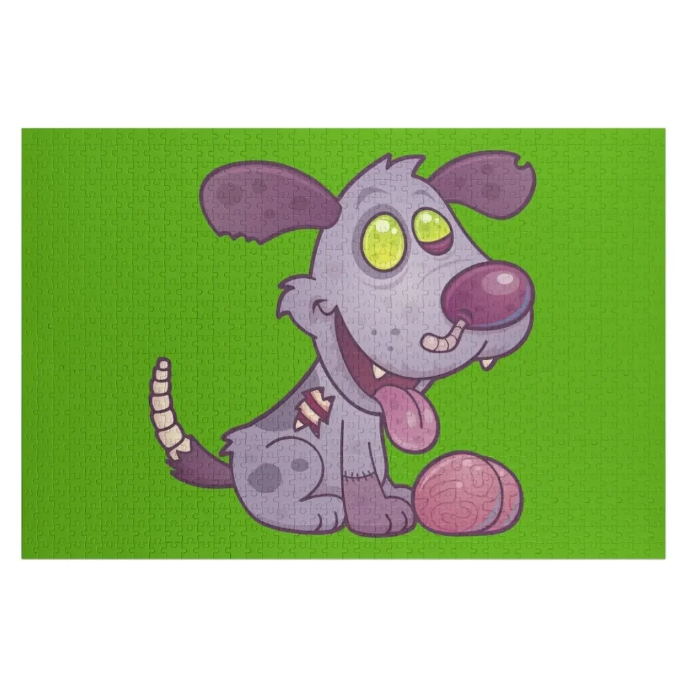 

Zombie Puppy Jigsaw Puzzle Custom Gifts Woodens For Adults Puzzle