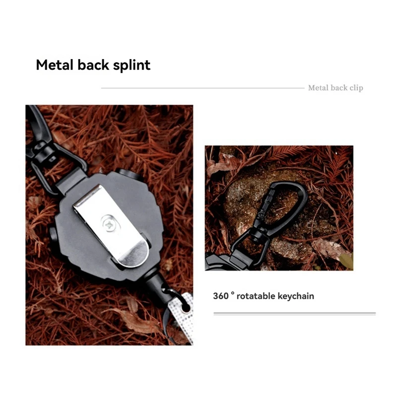 Держатель для удостоверения личности, чехол для автобусной карты, чехол для бейджа, катушка, зажим для бейджа, прочный зажим для бейджа, выдвижной держатель для бейджа