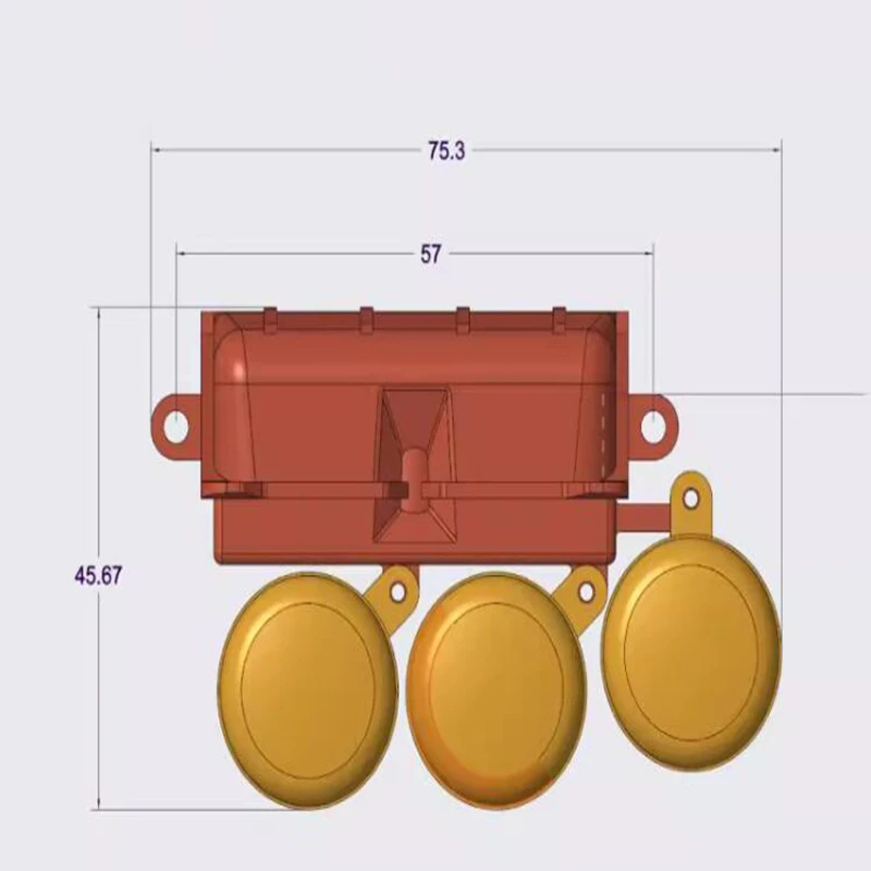 Simulation Batterie Fall Kunststoff Gas Tank für 1:14 Tamiya RC Lkw Kipper SCANIA 770S VOLVO BENZ MAN TGX LESU Auto Zubehör Spielzeug