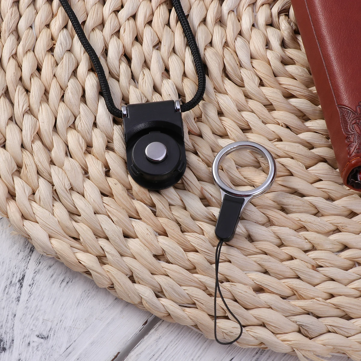 Detachable Phone Shell Rope Nylon Lanyard Cell Straps Women Dust Plug Mobile Accessories Camera Cord Breakaway Clasp