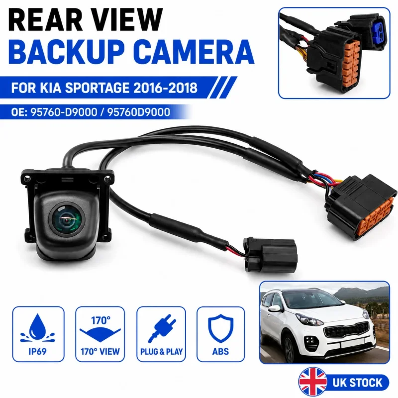 Rear Backup Reverse View Camera Waterproof Protection 95760-D9000 For Kia Sportage 2016 2017 2018 UK