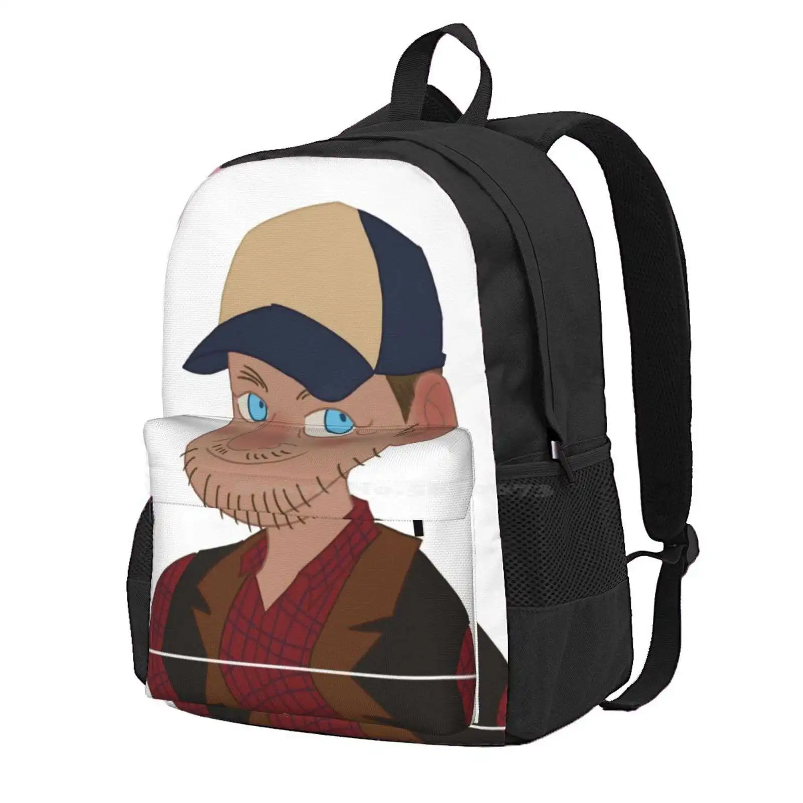 Chibi Ilmo Hot Sale Schoolbag Backpack Fashion Bags Ilmo Koskela Koskela Brothers Alan Wake 2 Fanart Chibi Cute