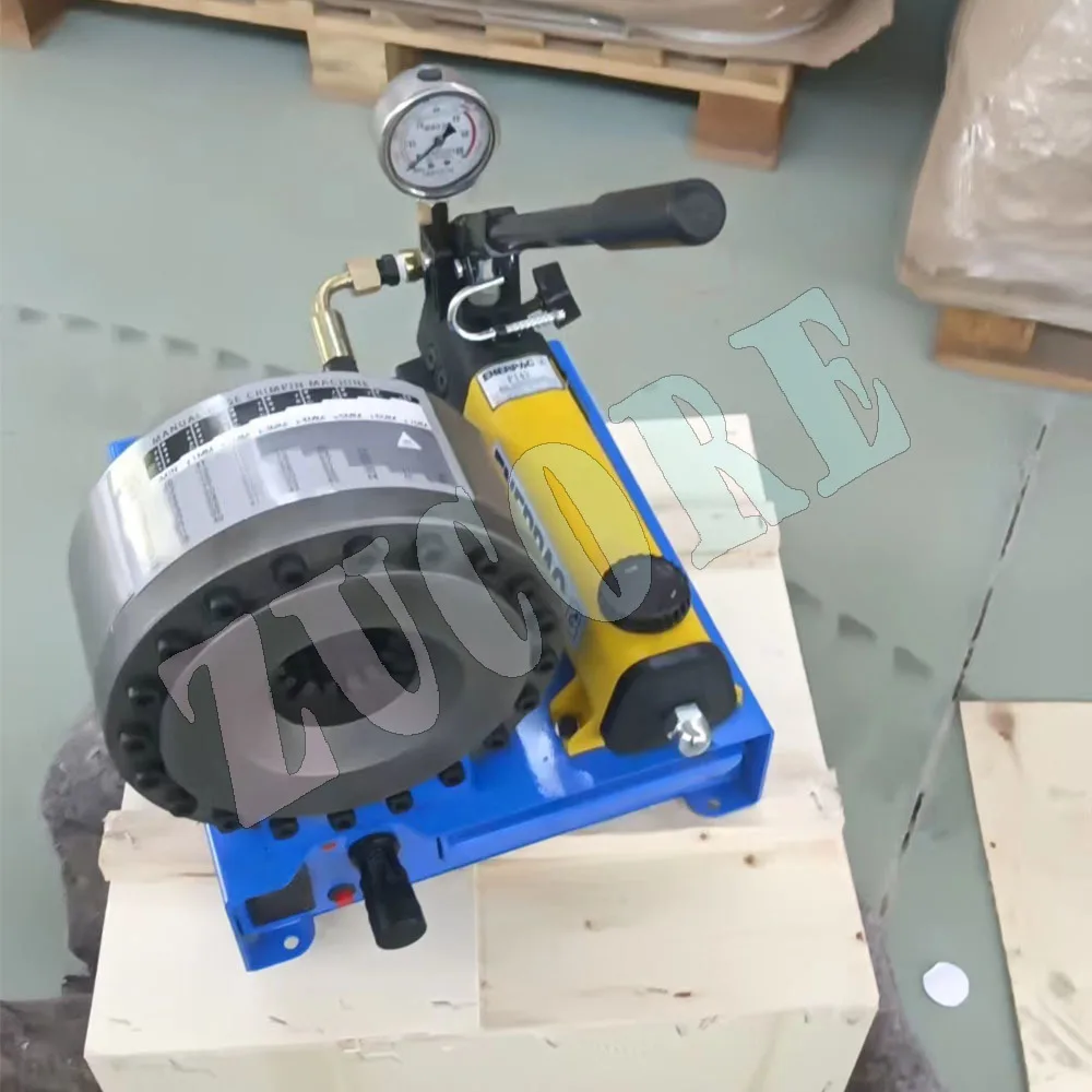 دليل محمول 1/4-1 "أداة تجعيد الخراطيم الهيدروليكية تركيبات الخراطيم الهيدروليكية آلة الضغط آلة تشكيل نهاية الأنابيب