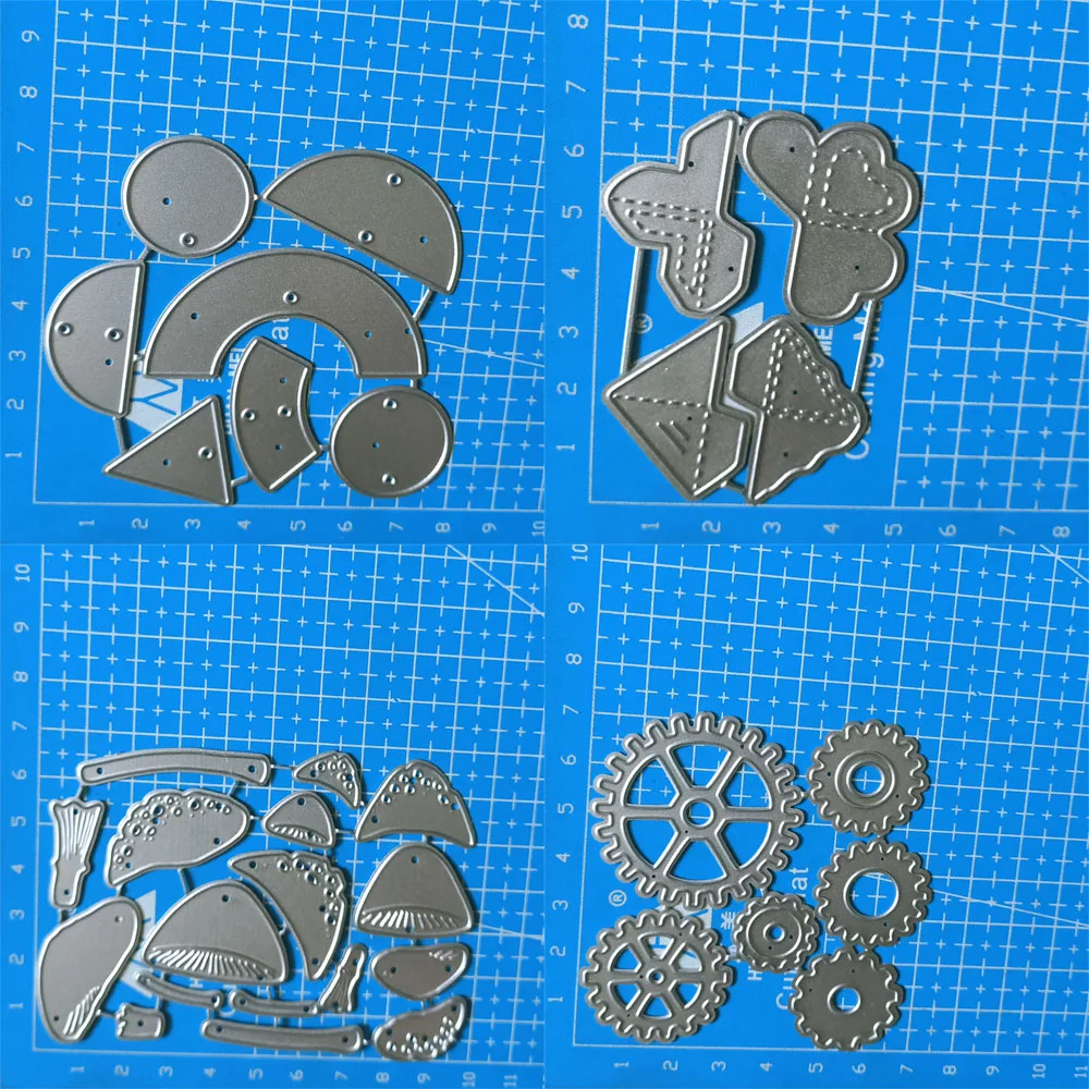 Ohrringe Pilz Metall Schneid stempel Schablonen für DIY Scrap booking Papier Karte dekorative Handwerk stirbt Prägung Stanz ungen Vorlage