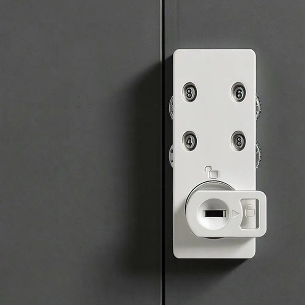 Modern Style Zinc Alloy Digital Password Lock For Cabinet Office Furniture Security Keyless Drawer Door Hardware Lock