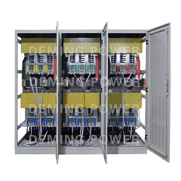 1200KVA AC - DC - AC Power Frequency Converter With Touch Screen Inverter Module For Factory Use