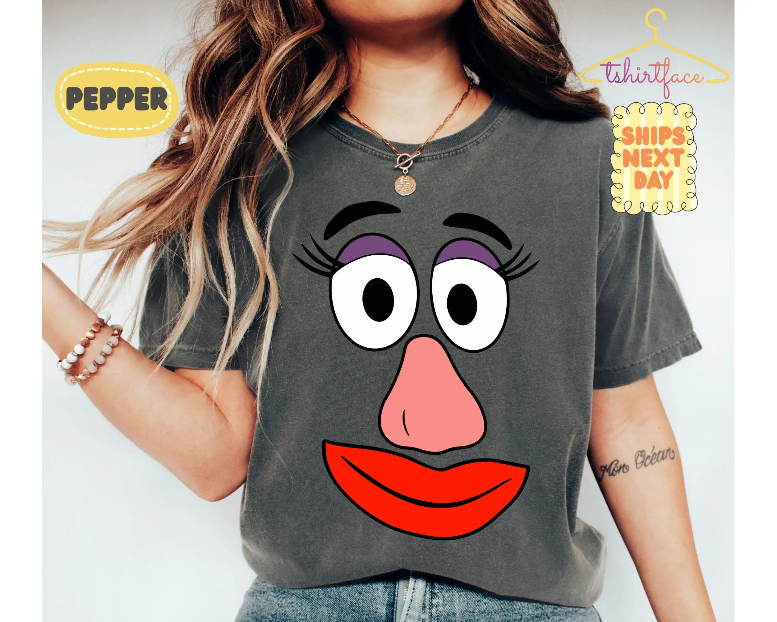 Mr & Mrs Potato Head Thanksgiving Shirt, Custom Halloween Couple Tee, Funny Fall Family Shirt