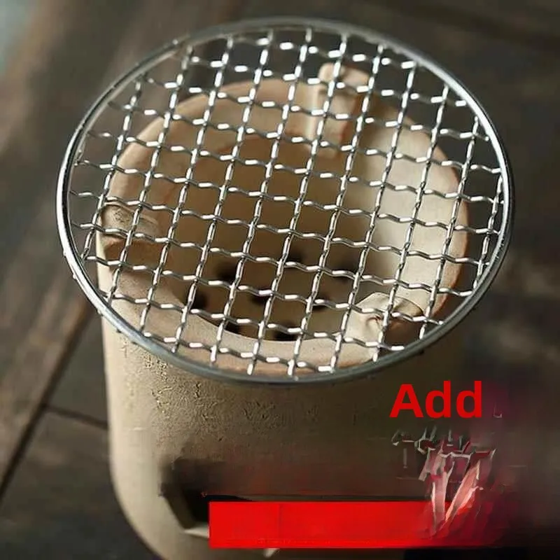 

Outdoor round Disposable BBQ ill Net 545cm445cm Carbon Fire Barbecue Riddle Cross id ABENUOR Love Be Nie Nu