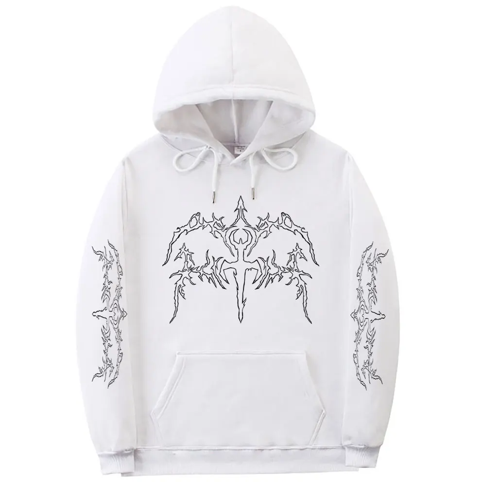 Rapper Yeat 2093 Album Graphic Hoodie Men Women Hip Hop Fashion Vintage Sweatshirt Pullover Male Gothic Rock Oversized Hoodies