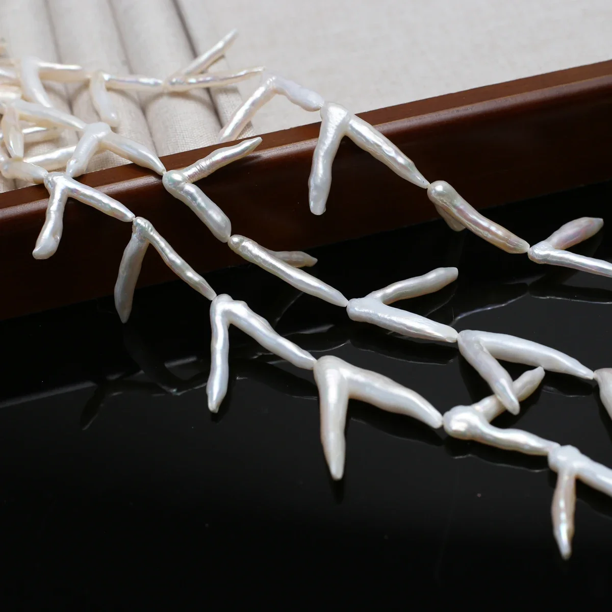 

3x35-15x38mm5A Natural Irregular Freshwater Chicken Claw Pearl Bead Jewelry Make DIY Necklace Bracelet Accessories Wedding Women