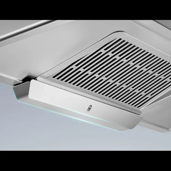 Kitchen Smart Commercial Tempered Glass Electric Hood Extractor Cooker Hood for Kitchen