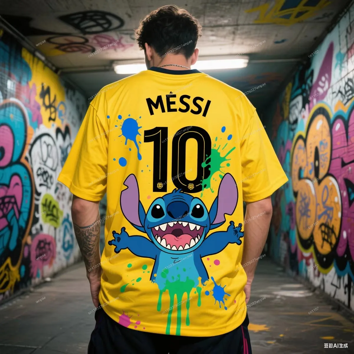 

25 летних мужских и детских футболок Messi No 10, свободная быстросохнущая футболка с короткими рукавами для фанатов, персонализированное издание, модная спортивная одежда, топы
