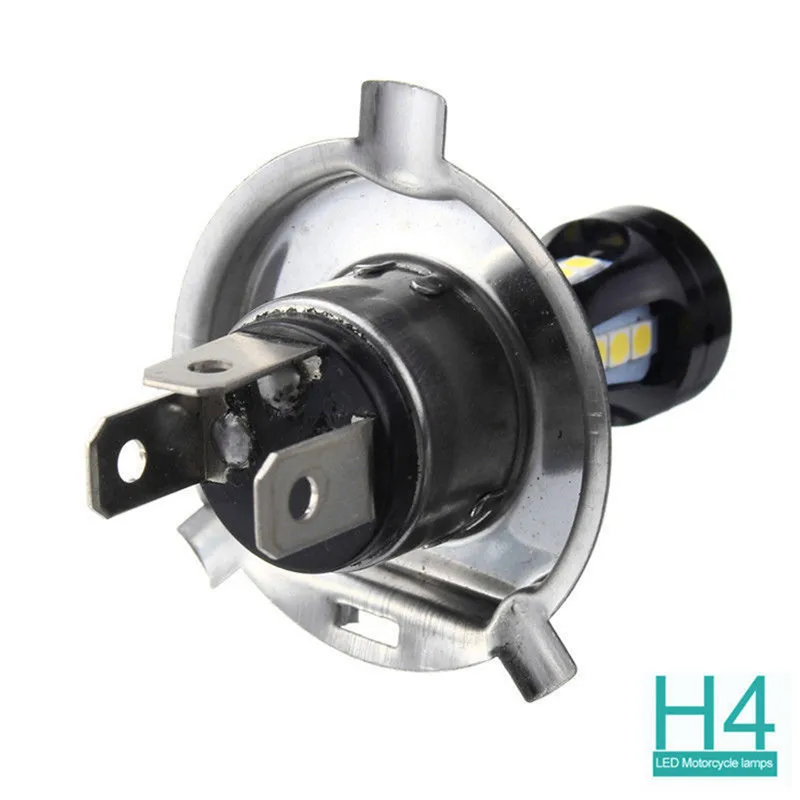 1 pc H4 18W 6500K LED Light Super Bright White Head Car Light Lamp Bulb 67.4 x 47.3mm