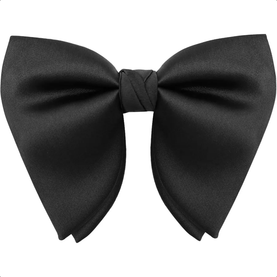 

Oversized Bow Ties for Men Adjustable Pre Tied Mens Bow Tie Tuxedo Bowties Men for Wedding Party Graduation Proms