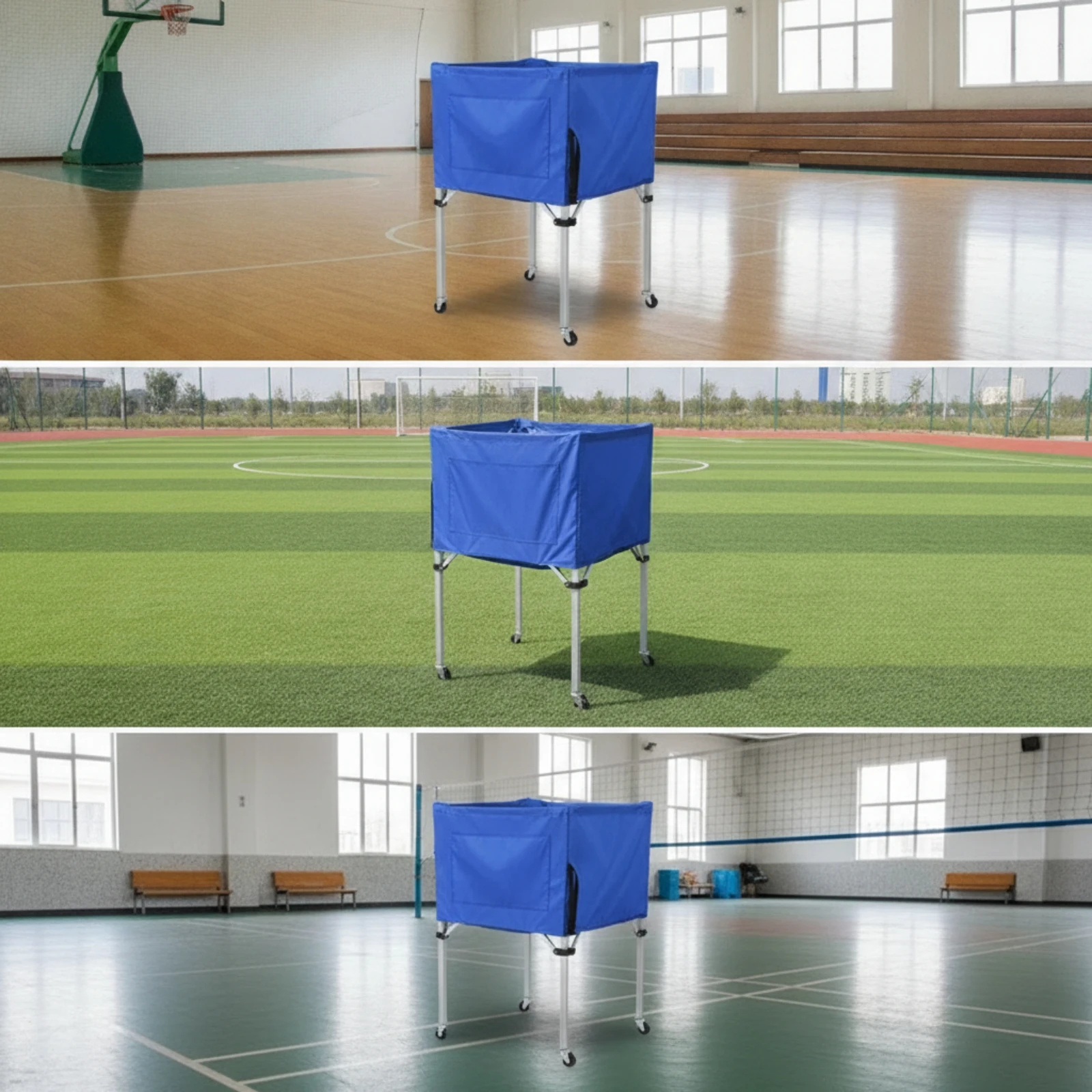 Ball Storage Cart Indoor Outdo - Sports Equipment Cart review and price