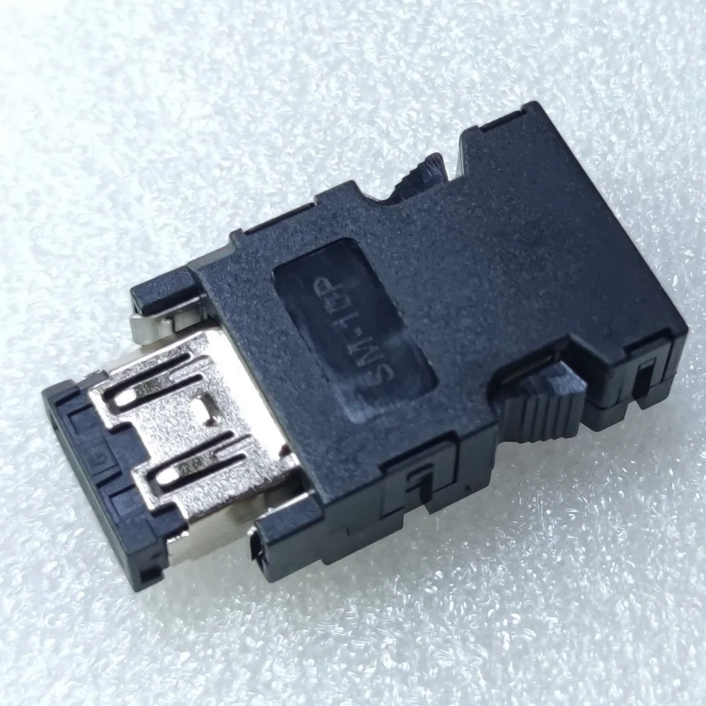 SM-10P 1394 10Pin Connector For Mitsubishi Sanyo Servo Encoder Plug 10 Core CN2 Connector