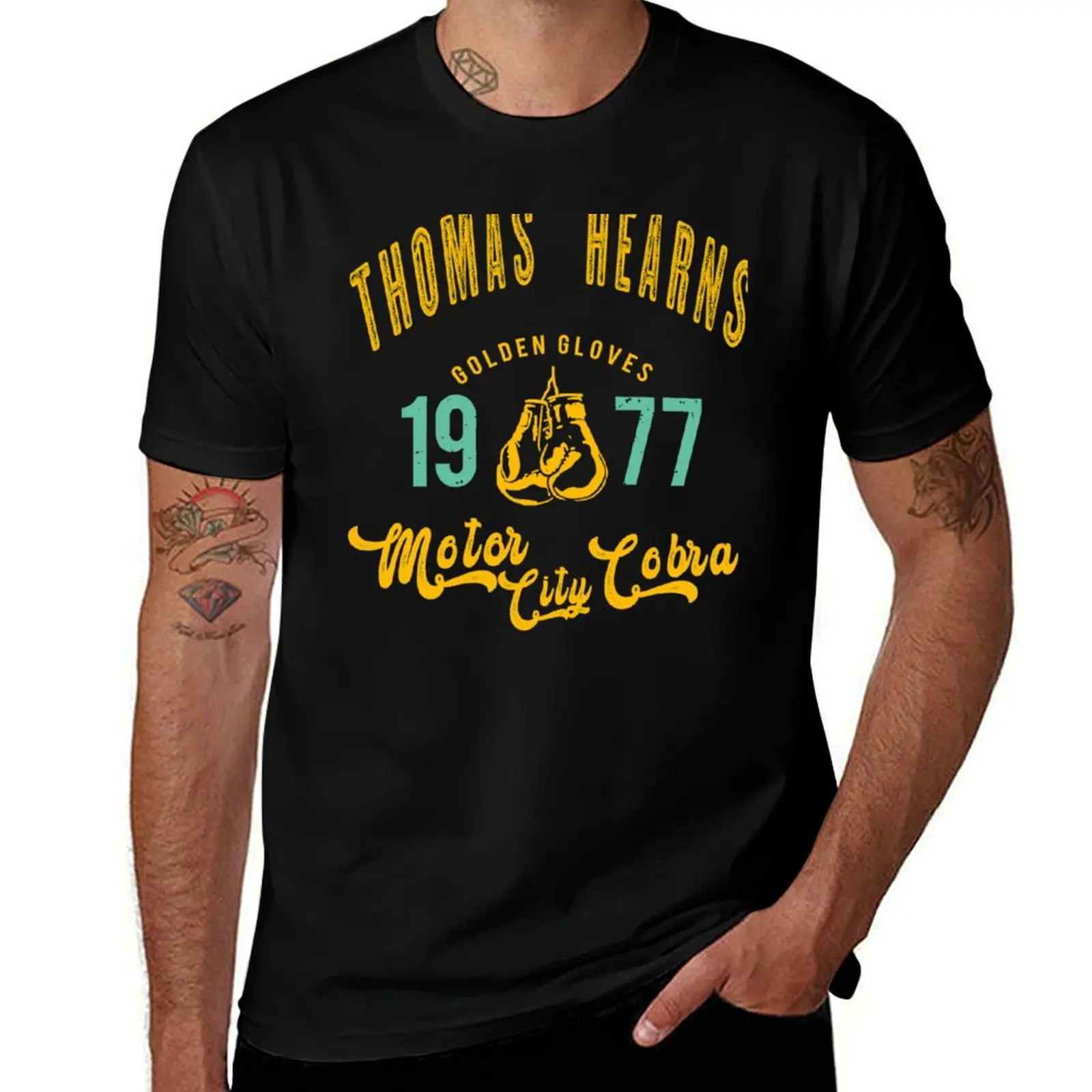 Motor City Cobra Thomas Hearns T-Shirt custom t shirt Blouse cute tops new gifts and t-shirts mens tall t shirts