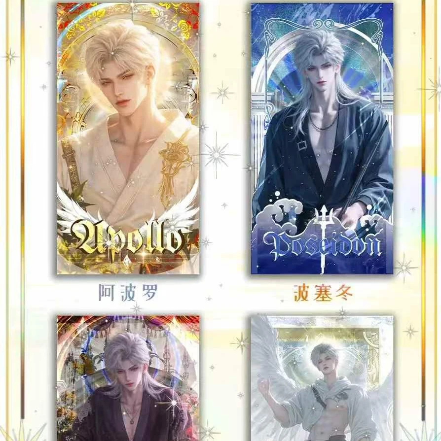 مجموعة تذاكر الحب والعميق أنيمي المجسمة للأساطير اليونانية العلامة التجارية العاطفة 7 × 15 سم تصميم حرفة ممتازة