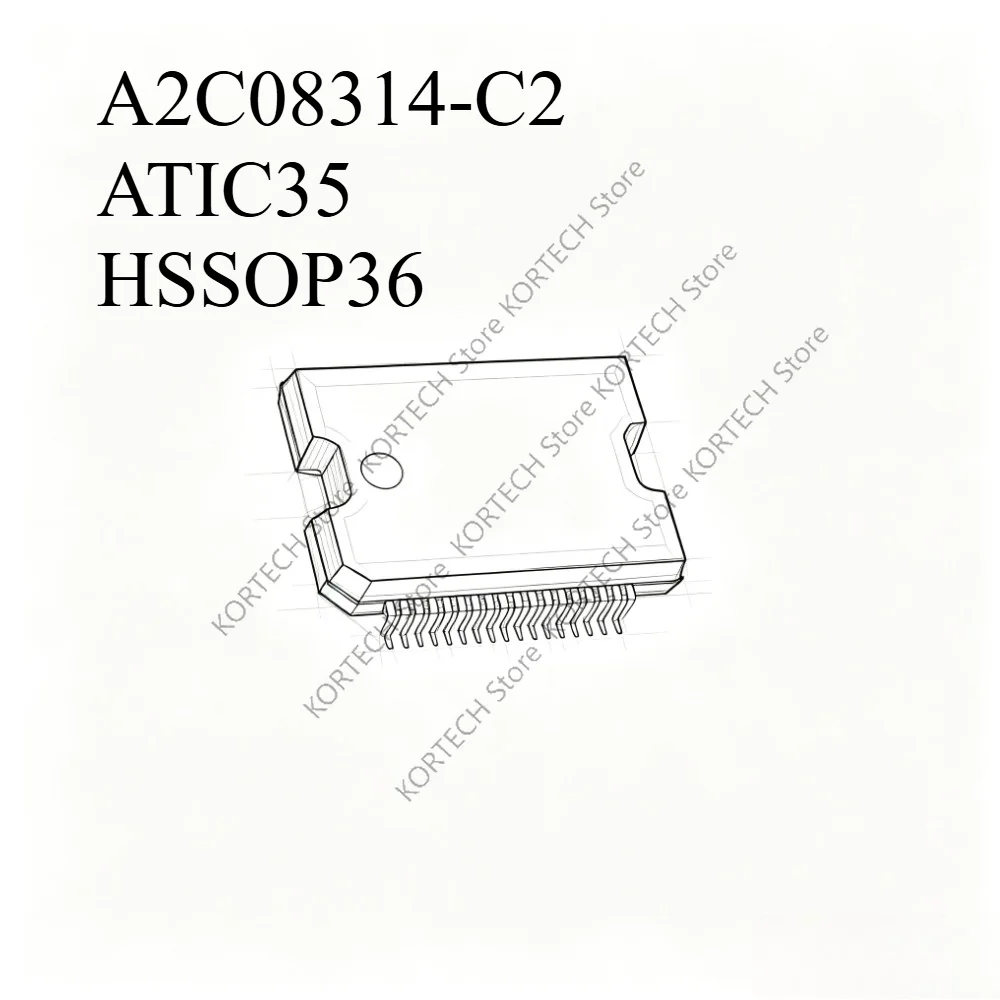 5Pcs/Lot Original A2C08314-C2 ATIC35 HSSOP36 For Car Computer IC Chip