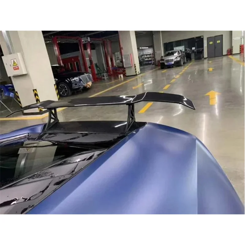 

High Quality Carbon Fiber V-Style Rear Spoiler Wing Plate Huracan LP580 LP610