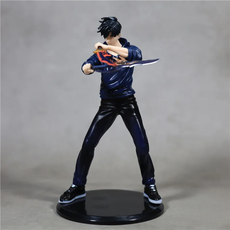 

Solo Leveling Shadow Monarch Sung Jinwoo аниме фигурки Коллекционная модель куклы игрушки подарки классические экшн-игрушки фигурки подарки