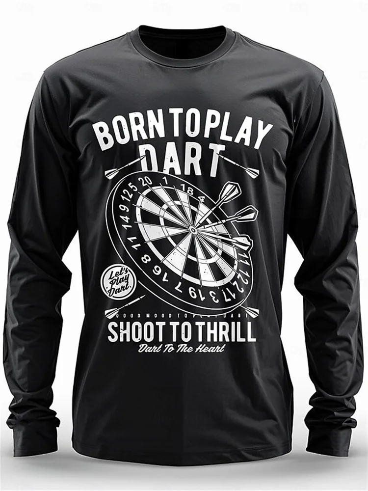 

Game Art Print Summer Men's Round Neck Long Sleeve Autumn Casual Long Sleeve Oversized Pullover Fashion Tops Trendy Menswear