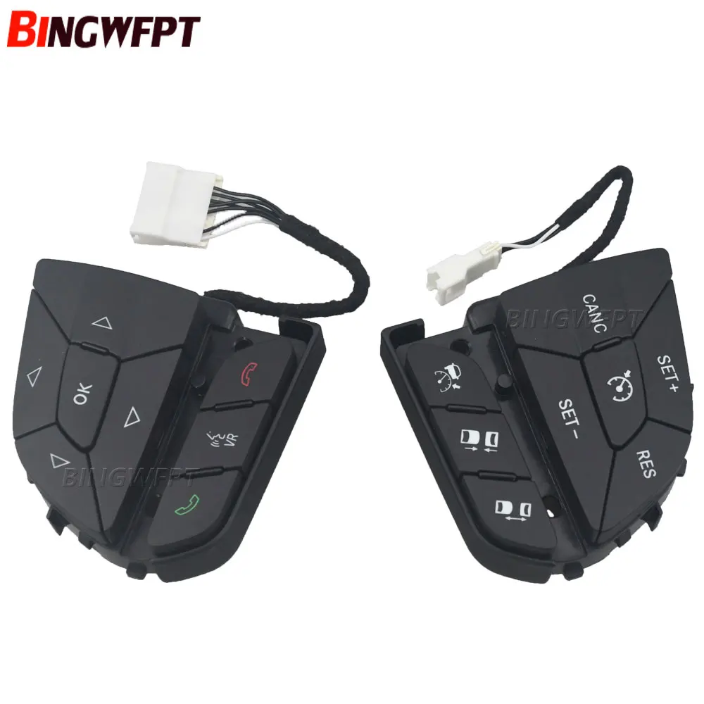 

Multifunctional Steering Wheel Audio Switch 68321893AA 68146856AC For Dodge Jeep 2014 2015 2016 2017 2018