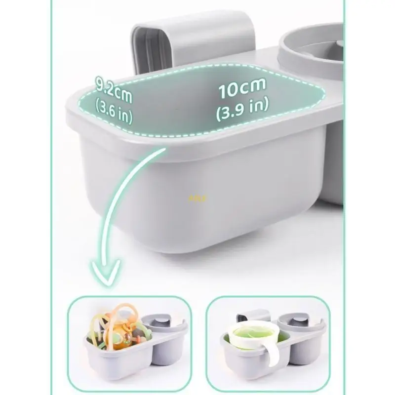 Convenient Cup Holder Pram Baby Bottle Brackets Simple Install for Kids Car Seats