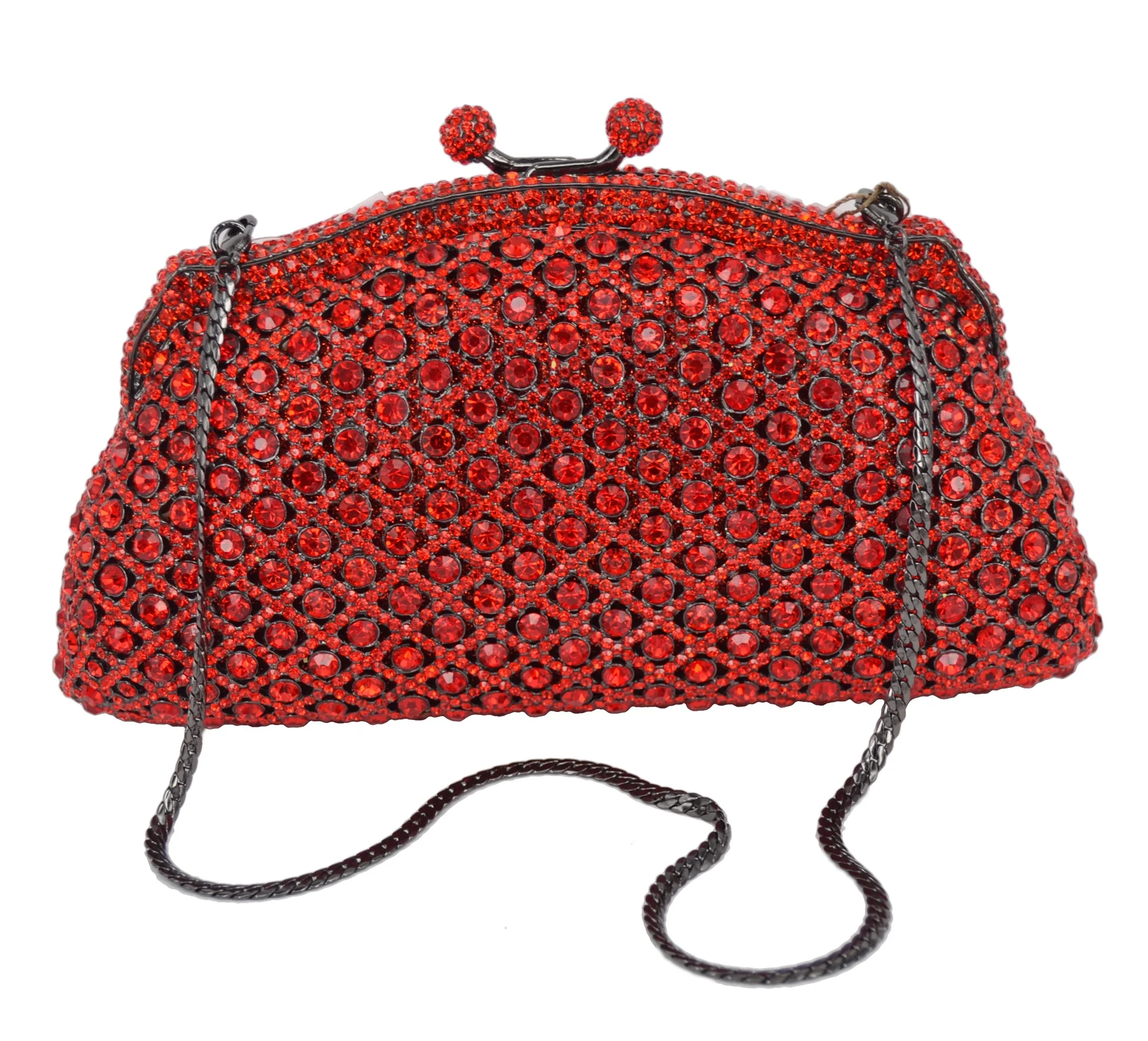 

KHNMEET White Pearl Diamond Luxury Evening Clutch Bag Ladies Lovely diamante Wedding Crystal Day Clutch Bridal Purse SC491