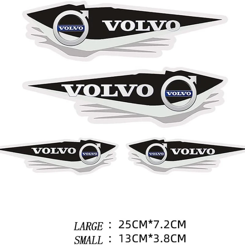 

Volvo Car Sticker S60 XC60 S90 XC90 Car Decoration Sticker Personalized Brushing to Cover Scratches