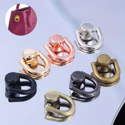 4 Pcs D Rings Rivets for Leather Purse Stud Screw Metal Ring Studs Rivets for Wallet Strap Accessories Leather Purse Hardware