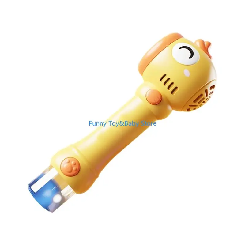 شكل الحيوان التلقائي لعبة فقاعات للأطفال فقاعة منفاخ البنادق للأطفال الصغار الأطفال الكهربائية فقاعة صانع لعبة في الهواء الطلق #2