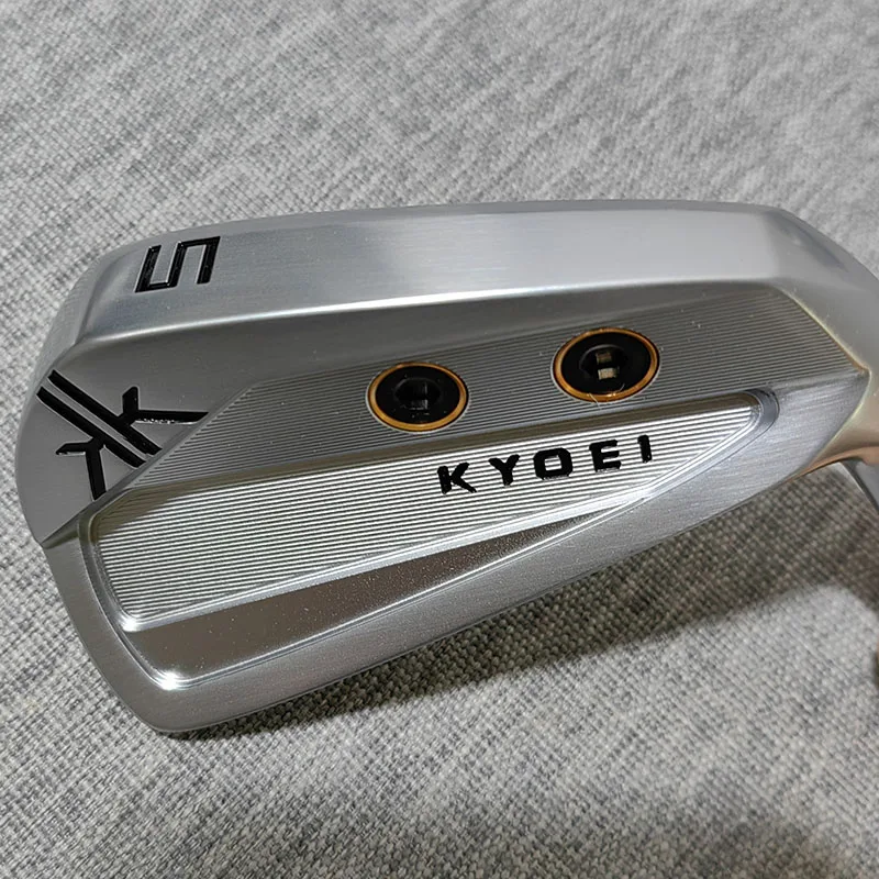 Original KYOEI Dual Weight Golf Iron Gen2  S20C Silver Colour Forged carbon steel With CNC milled Iron Head #4-#P (7pcs )