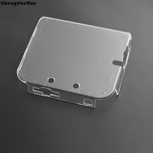 1 pieza de la caja de protección de cristal transparente Piel de carcasa dura para la película 2DS + anti polvo para el protector de pantalla de Nintendo 2DS 10 mejores ventas Famicom nes - №8