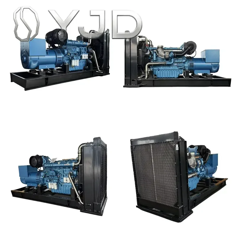 Open Frame 20KW-550KW Silent Type ATS Generator Set Auto Start Remote Start Emergency 220V/400V Single Phase AC