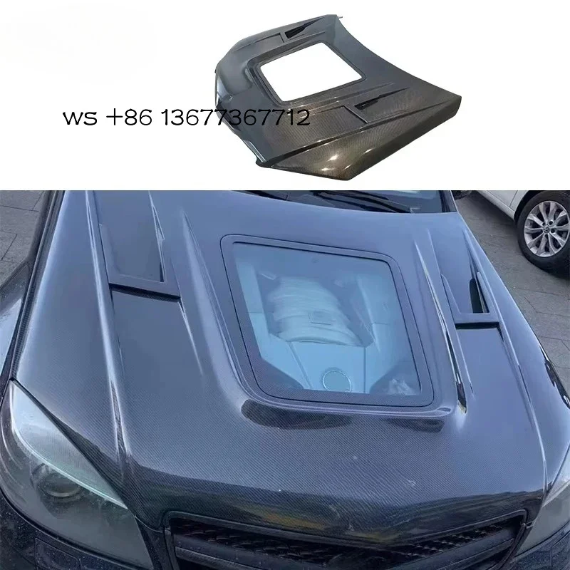 

W204 C63 High Quality Carbon Fiber Engine Bonnet Hood C-Class W204 C63