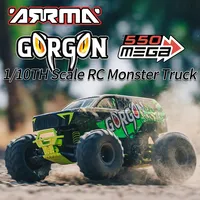 ARRMA GORGON 2WD MEGA 550 Brushed RTR/RTA 1/10 RC Electric Monster Truck Model Car ARA3230 Adult Children's Toys