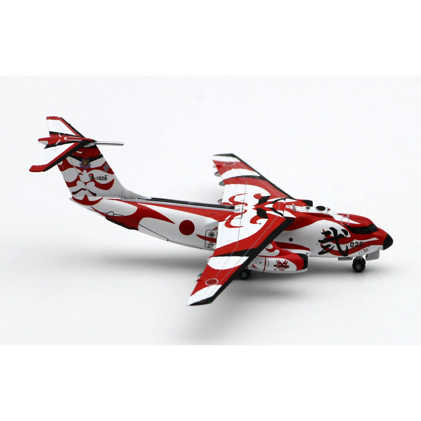 LHM4001 Alloy Collectible Plane Gift JC Wings 1:400 Japan Air Self Defence KAWASAKI C-1 Diecast Aircraft Model 78-1026