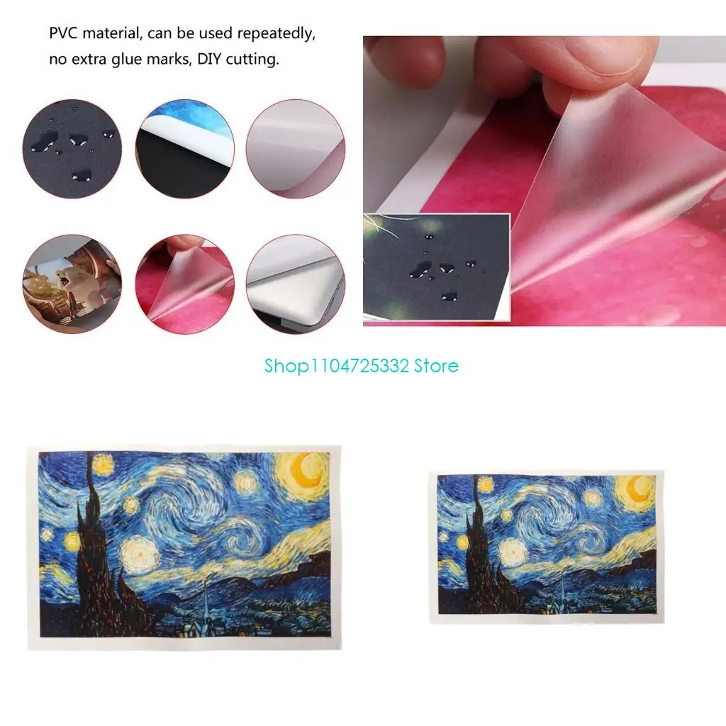P5EA Universal Netbook Notebook Vinyl Skin Sticker Cover Art Decal for Case Protec
