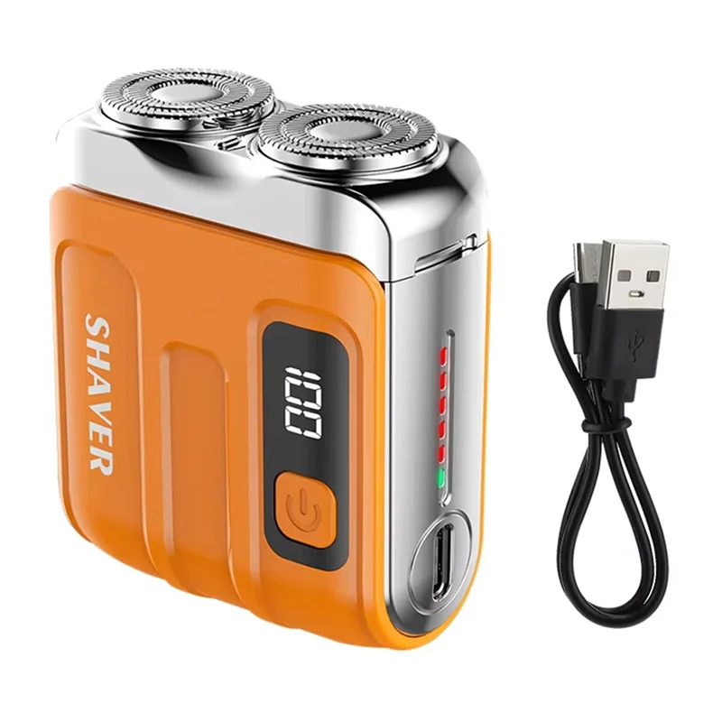 

B89B-электрическая умная бритва, домашняя портативная бритва, цифровой дисплей, мини-перезаряжаемая бритва, мощная бритва, мужской подарок