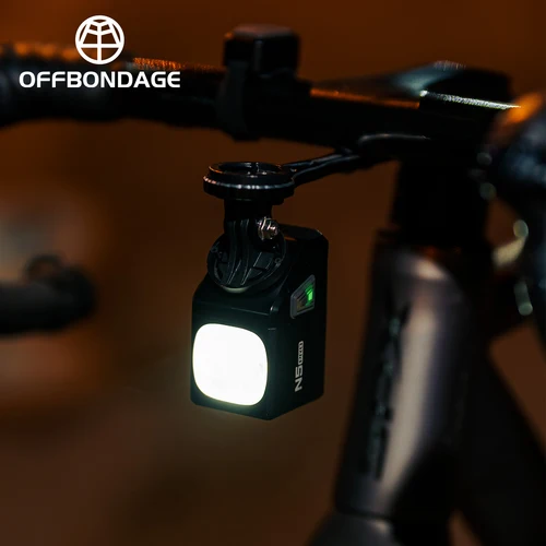 Imagen 2 del producto OFFBONDAGE 1000LM luz delantera de bicicleta lámpara TypeC recargable LED 5000mAh luz de bicicleta faro impermeable accesorios de bicicleta
