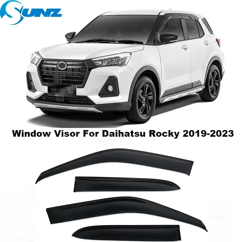 Side Window Deflector For Daihatsu Rocky 2020 2021 2022 2023 2024 Car Window Visor Door Visor Guard Vent Cover Protection Guard